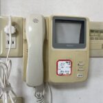 モニター付きインターホンでセキュリティーもばっちりです。