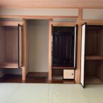 1階和室は収納能力◎です。