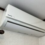 2階南西側洋室はパナソニック製のエアコンが付いています。