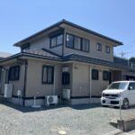 北側道路からの撮影です。