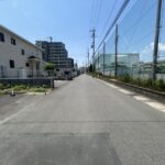 駿河区　新築　道路