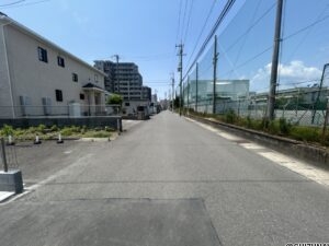 駿河区　新築　道路