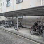 駐輪場※無料で使用できます。