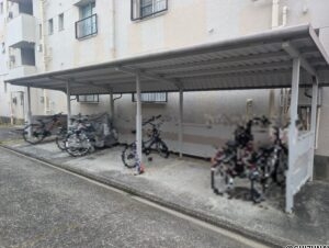 駐輪場※無料で使用できます。