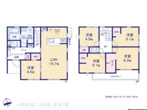 【2026年9月完成予定】浜松市 中央区江之島町　2棟　4LDK/5LDK　の物件画像