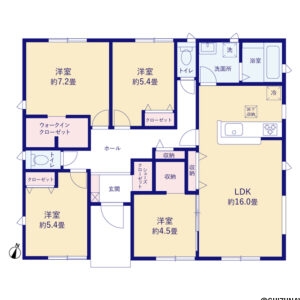3号棟 間取り図