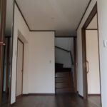 開放的な玄関ホール