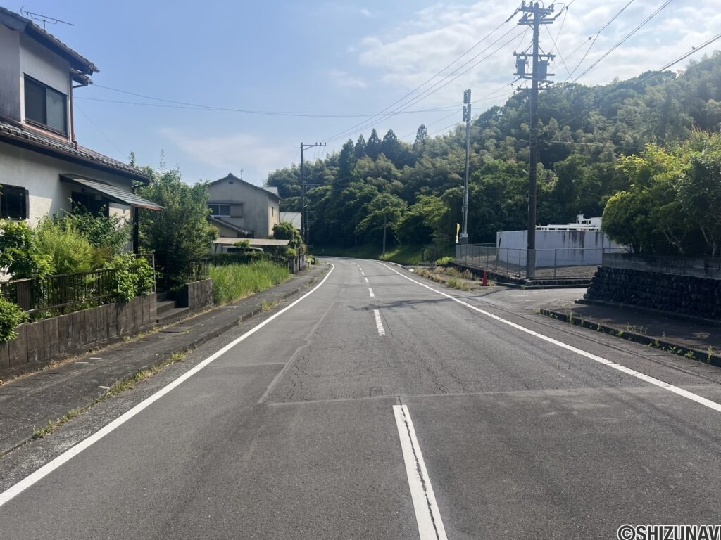 前面道路