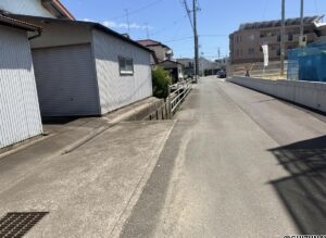 磐田市豊島1500-6　売土地（建築条件なし、解体更地・確定測量渡し）の画像