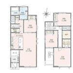 1号棟間取り図