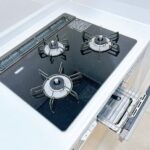新品交換済みガラストップコンロ