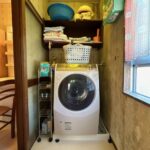 【洗面室】洗濯機置場