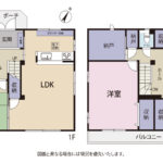 三島市松が丘　中古住宅　間取り図面