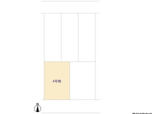 石津3期　4号棟　区画図