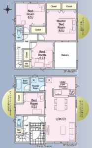 3号棟間取り図