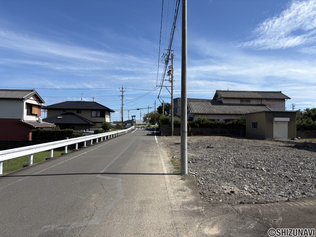 前面道路③