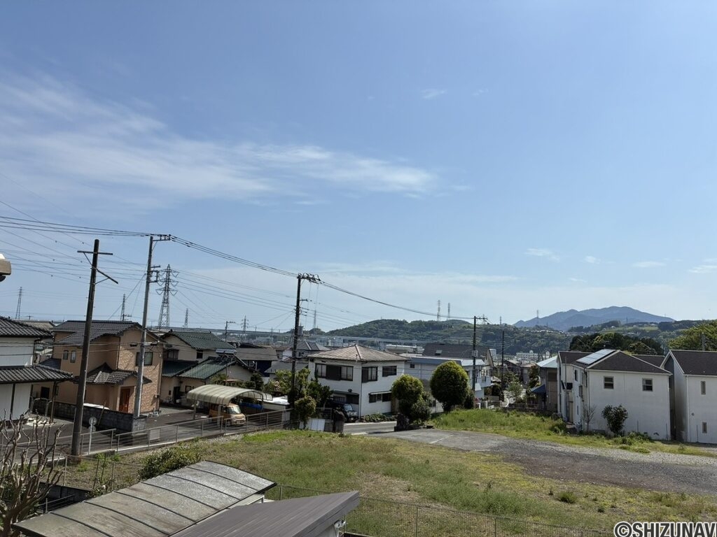 富士市天間　中古住宅　眺望