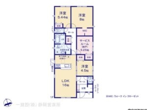 2号棟 間取り図