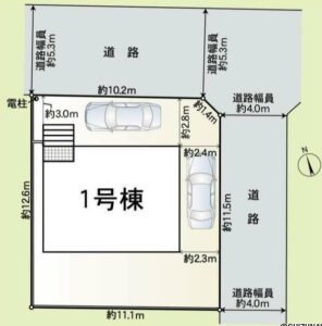 【2026.9完成予定】静岡市葵区第13　新築一戸建て　の物件画像