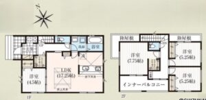 3号棟　間取り図