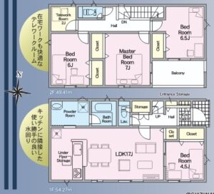 【2026年9月完成予定】浜松市中央区笠井新田町　2棟　4LDKの物件画像