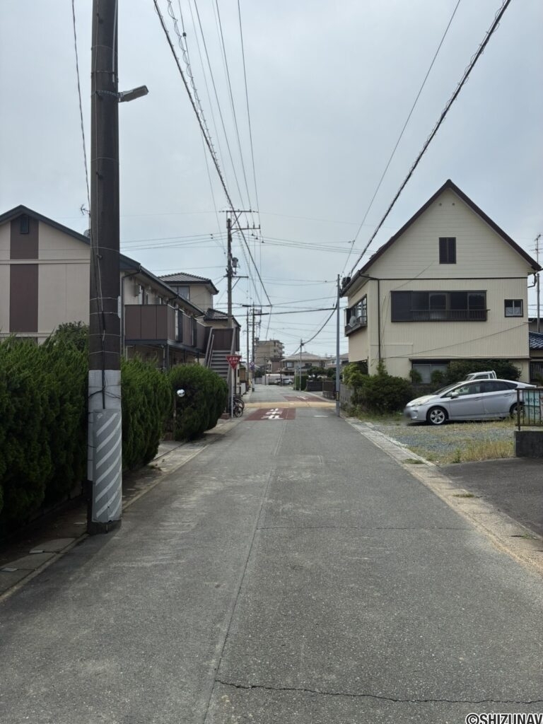 前面道路