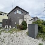 庭側外観　こちらにも駐車可能です