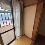室内デッキ前