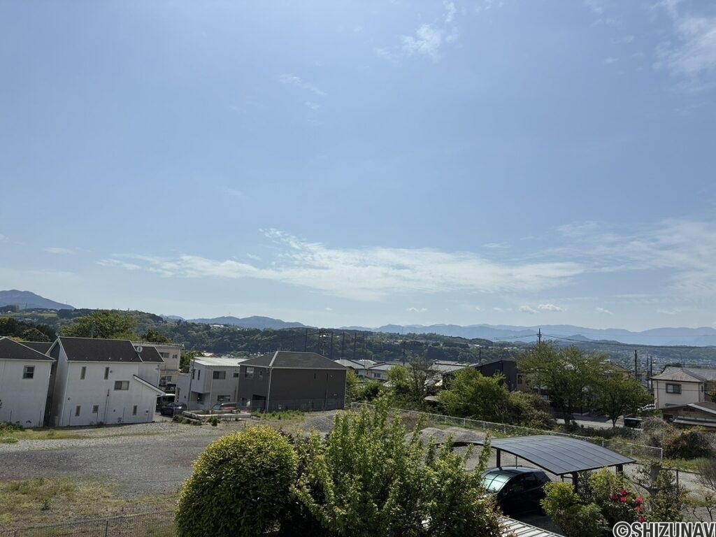 富士市天間　中古住宅　眺望