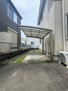 駐輪スペースは嬉しい屋根付き♪