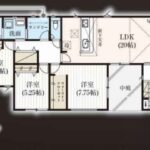 1号棟　間取り図