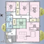 1号棟 間取り図