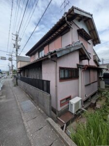 敷地南東角