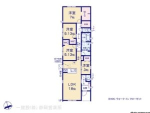 1号棟 間取り図