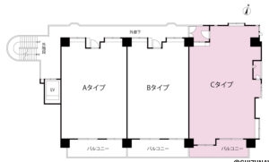 ウィスティリア三園　10階平面図