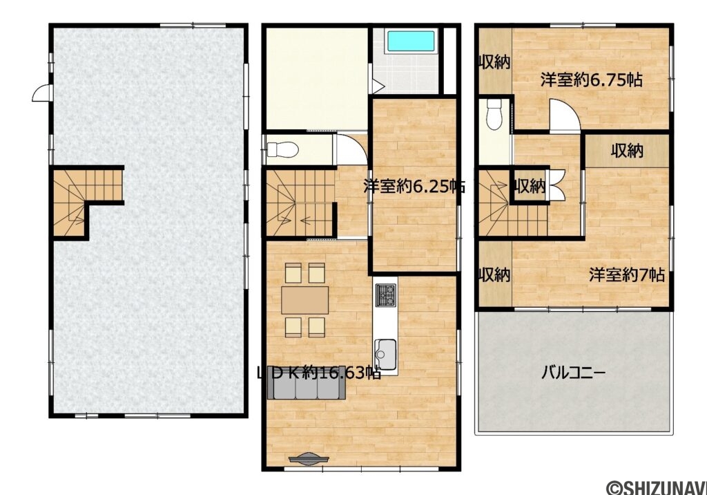 【リフォーム後間取り図（予定）】