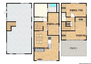 【リフォーム後間取り図（予定）】