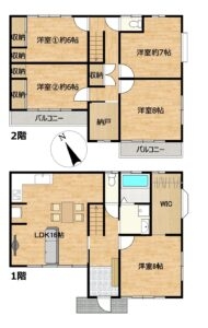 【リフォーム後予定間取り図】