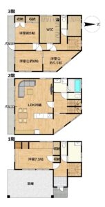 【リフォーム予定/間取り図】