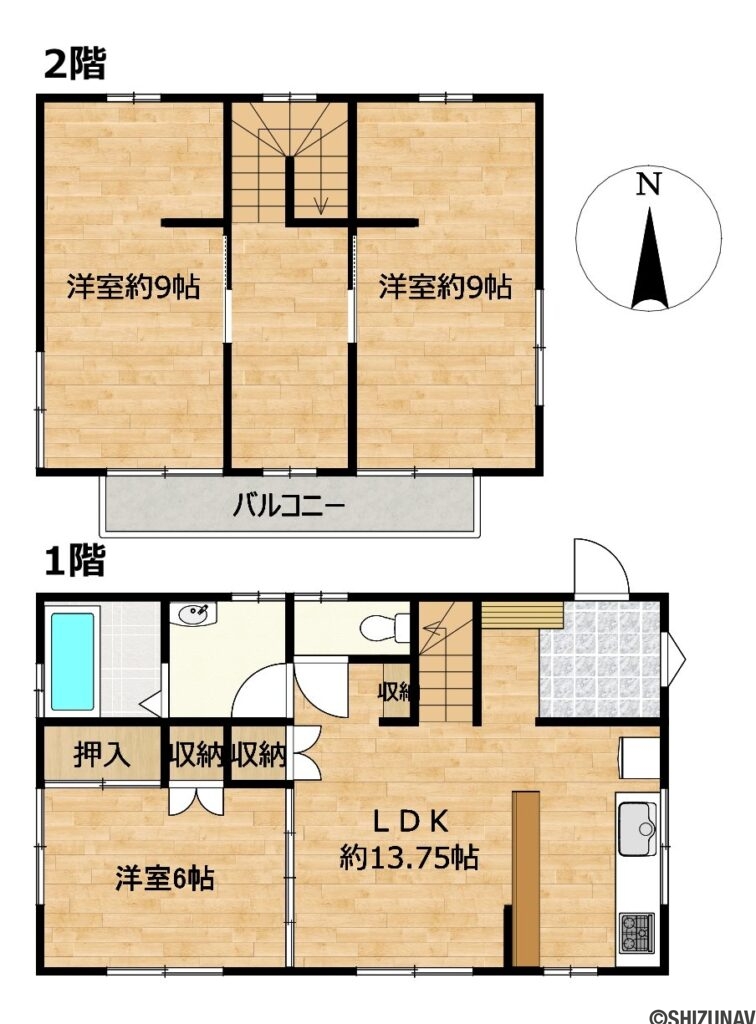 【リフォーム後予定間取り図】