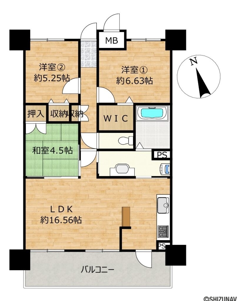 【間取り図】