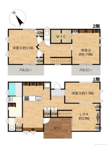 【間取り図】