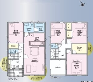 3号棟 間取り図
