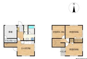 【リフォーム後予定間取り図】