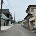 前面道路　南から北方向