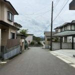 前面道路　北から南方向