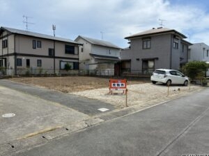 袋井市高尾1522-43　70坪整形地（測量・解体済み）の物件画像