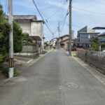 前面道路　別角度