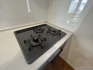 駿河区　新築　コンロ