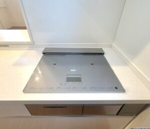 IHコンロなので安全です。
